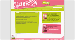Desktop Screenshot of culturea.meuse.fr