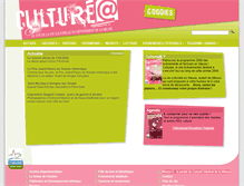 Tablet Screenshot of culturea.meuse.fr
