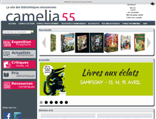 Tablet Screenshot of camelia55.meuse.fr